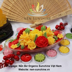 nến bơ organic sunshine